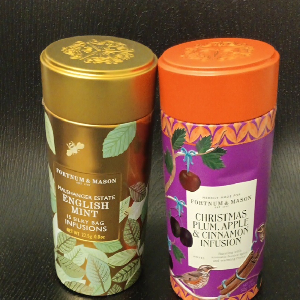 Fortnum and Mason EMPTY Tins